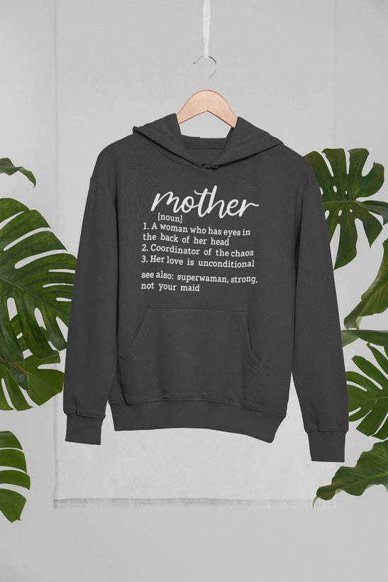 Mom Noun Mom Hoodie