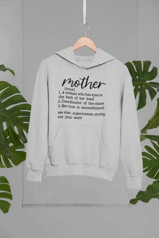 Mom Noun Mom Hoodie