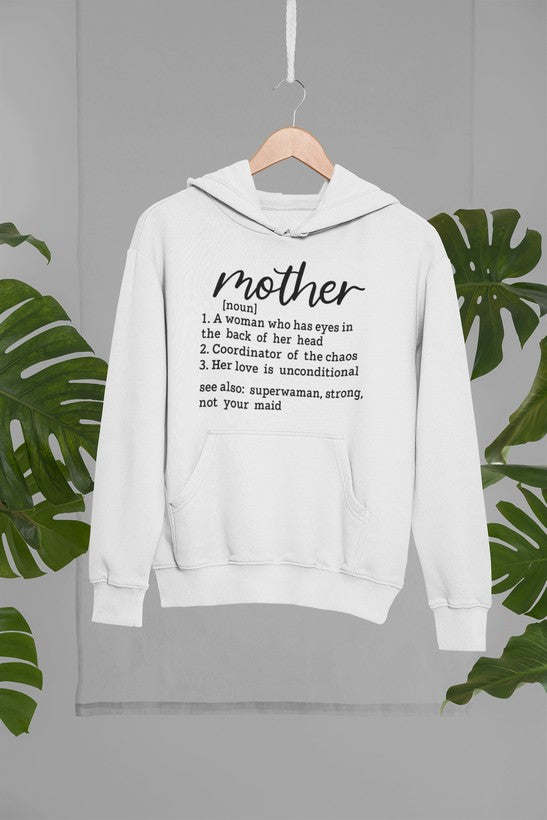 Mom Noun Mom Hoodie