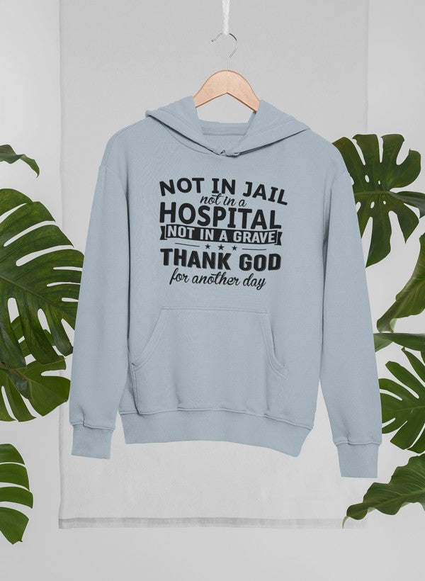 Not In Jail Not In A Hospital Not In A Grave Hoodie