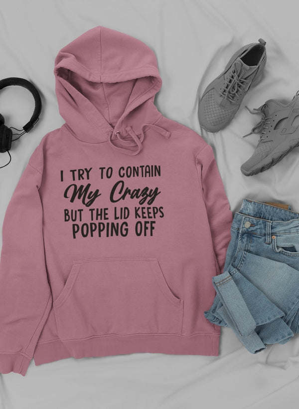 I Tried To Contain My Crazy Hoodie