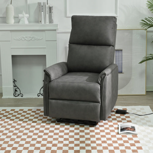 Modern Style One Seater Living Room Furniture Fabric Electric Reclining Chairs For Sale With Usb