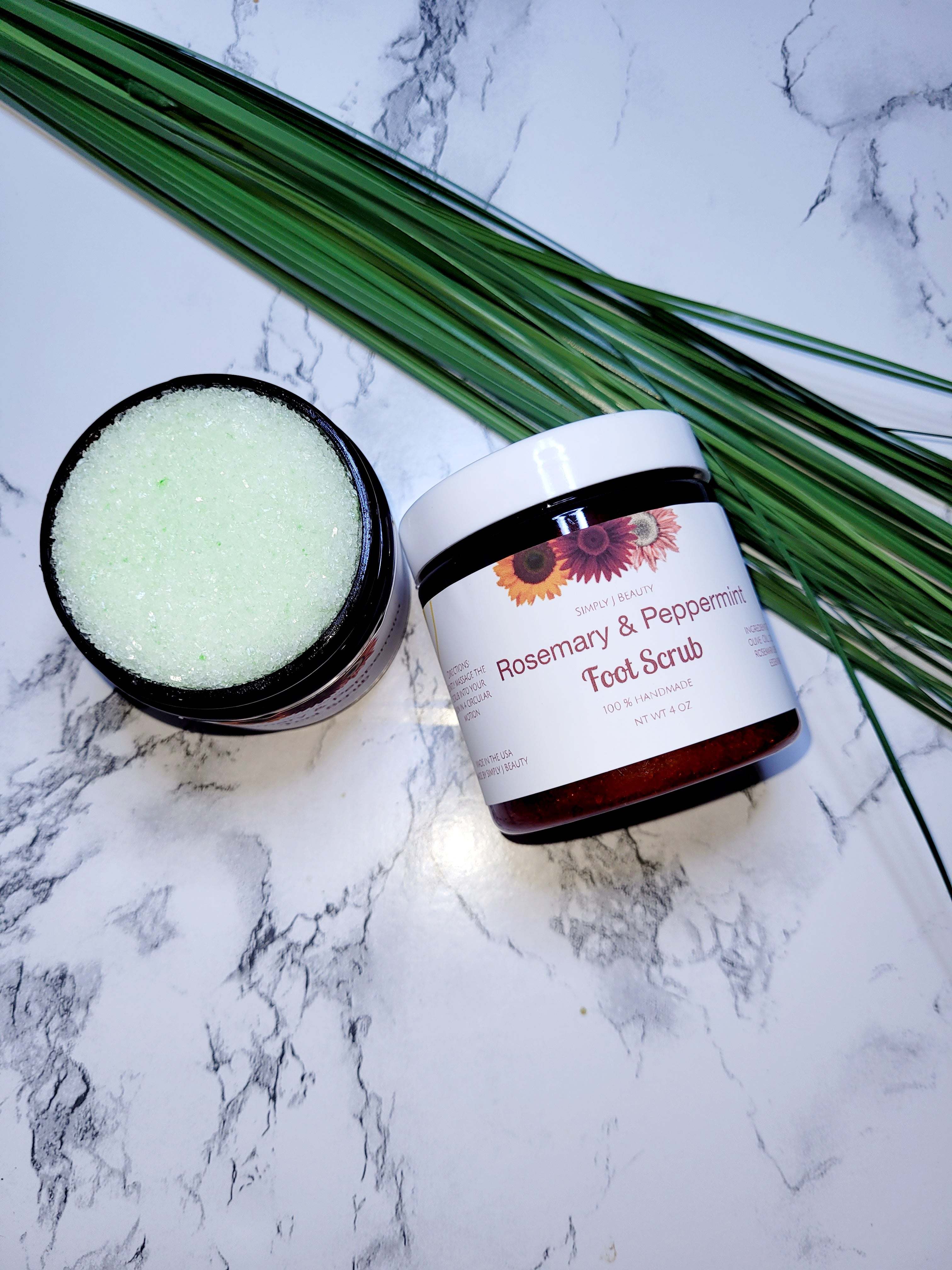 Rosemary & Peppermint Foot Scrub