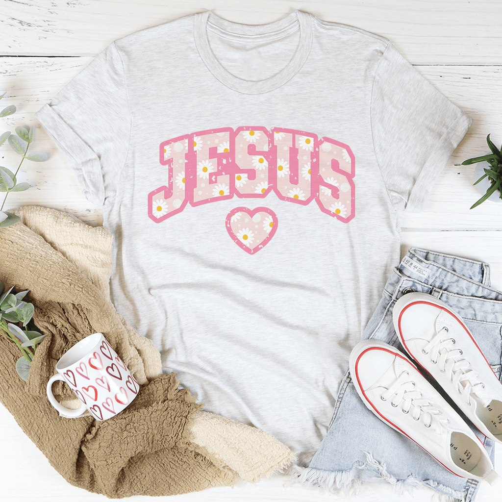 Jesus Floral T-Shirt