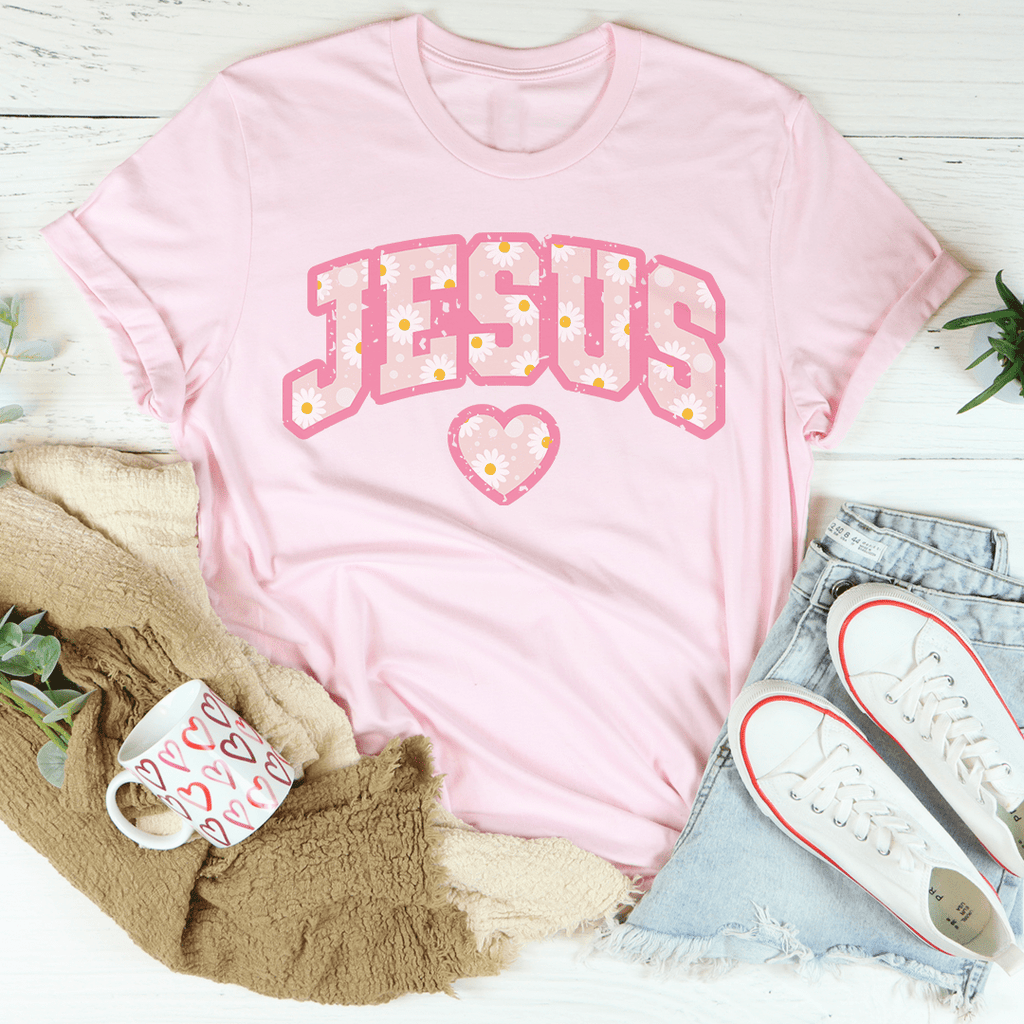 Jesus Floral T-Shirt