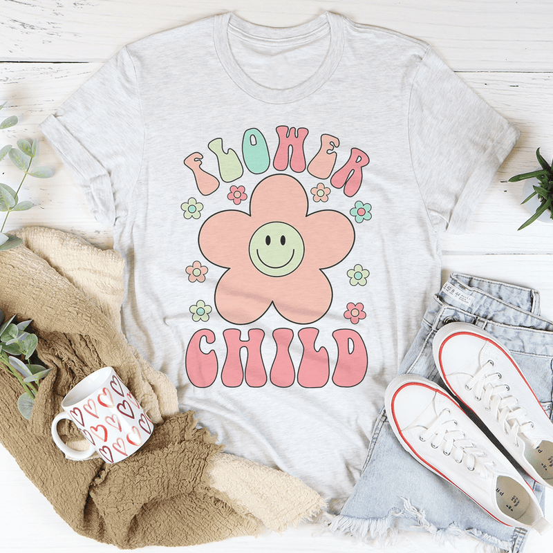 Smiley Flower Child T-Shirt