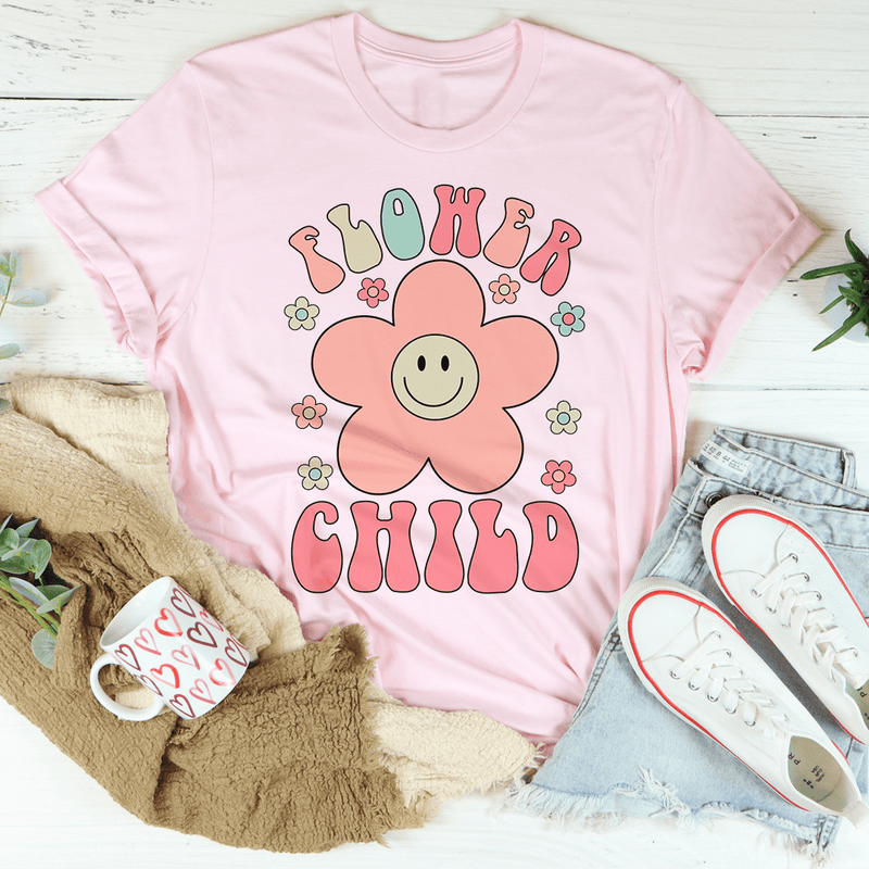 Smiley Flower Child T-Shirt