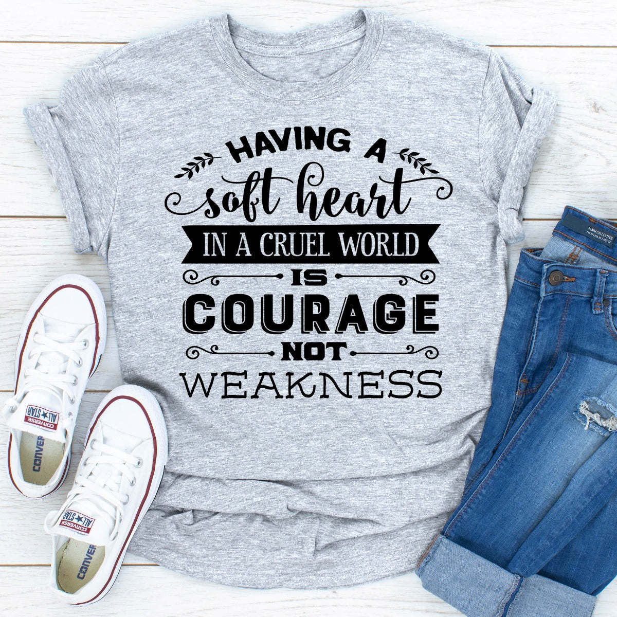 Having A Soft Heart In A Cruel World T-Shirt