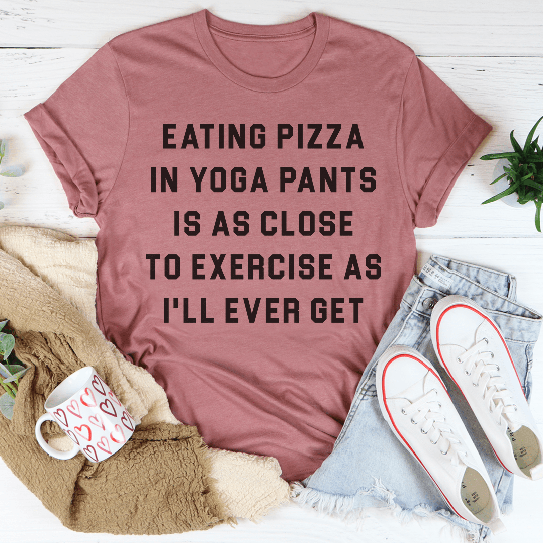 Eating Pizza T-Shirt