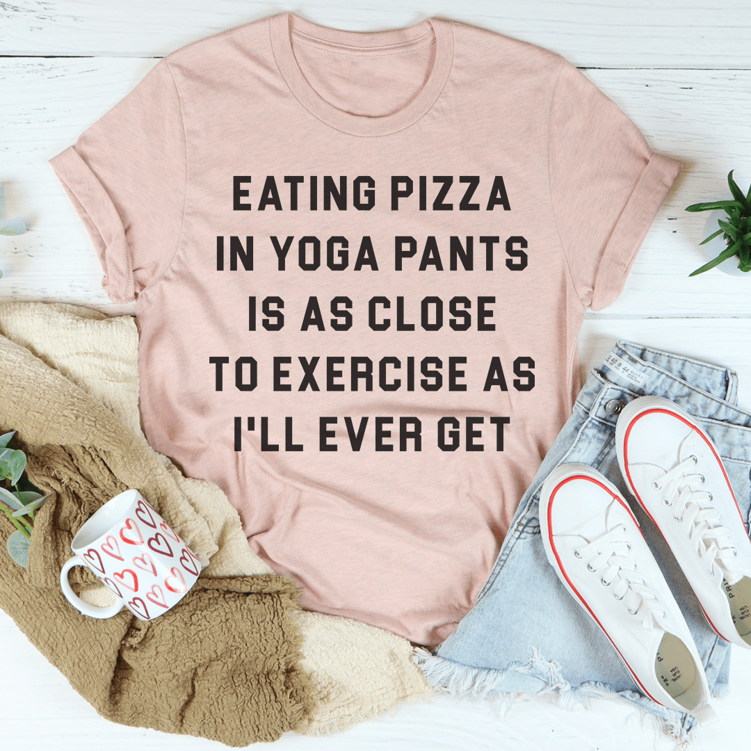 Eating Pizza T-Shirt