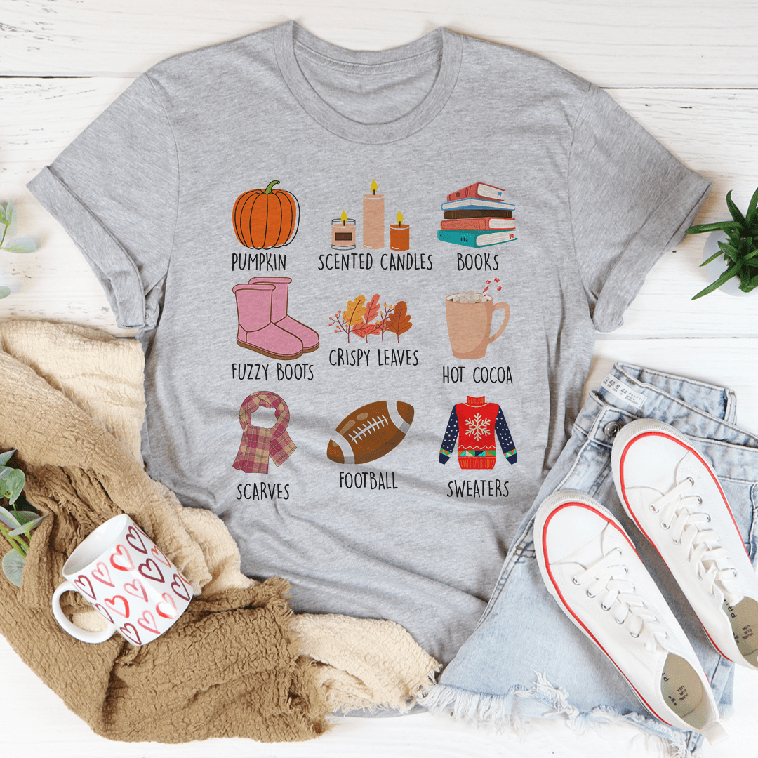 Things I Love About Fall T-Shirt