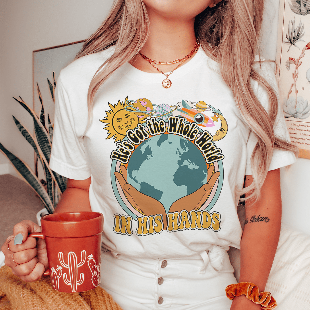 He's Got The Whole World In His Hands T-Shirt