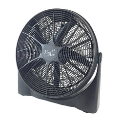 "Vie Air 20"" High-Velocity 5 Blade Tilting Ultra Lightweight Turbo Floor Fan"