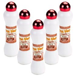 Red Glitter Bingo Daubers, 5-pack