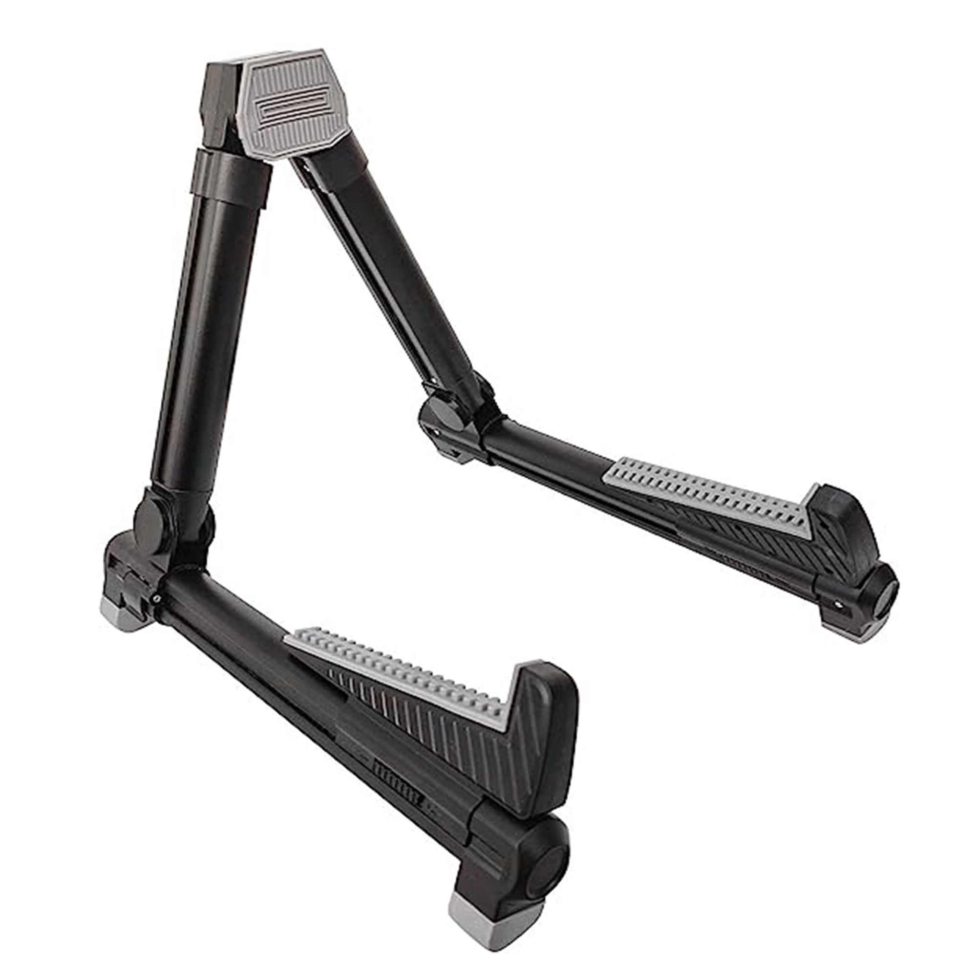 5 Core Guitar Stands Folding A Frame Stand for Acoustic, Classic, Electric, Bass, Travel Guitars Banjo Ukulele - Portable Floor Guitar Holder - GSS AL BLK