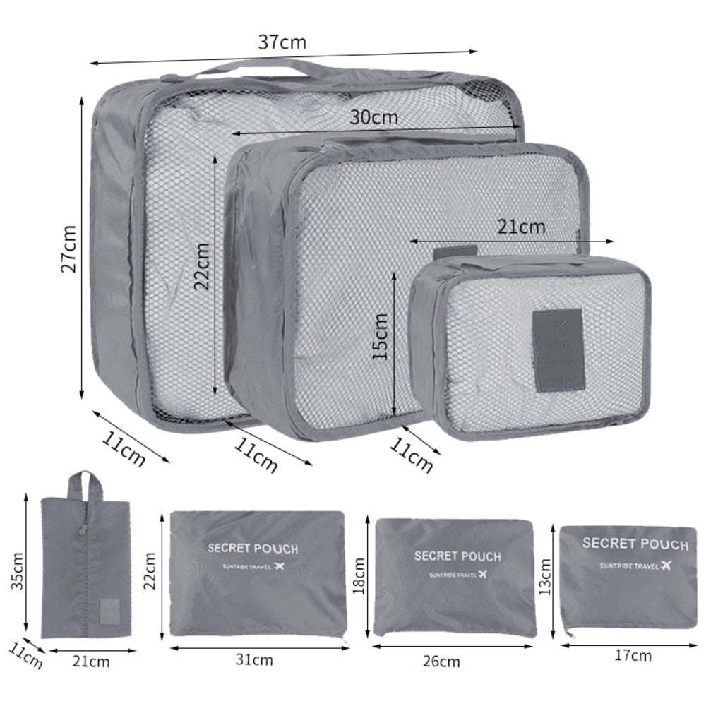 Suitcase Organizer Bags Set