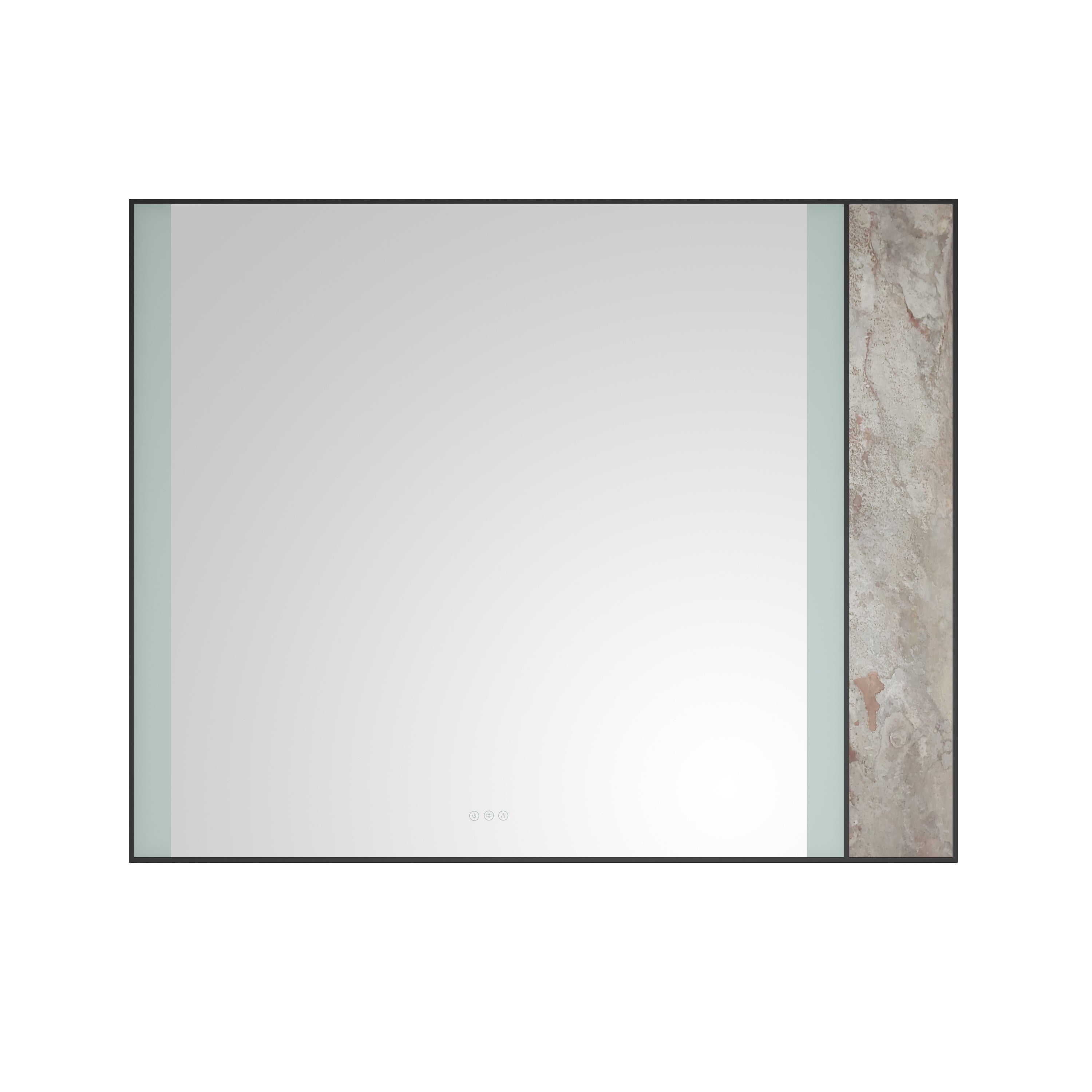 60x 48Inch LED Mirror Bathroom Vanity Mirror with Back Light, Wall Mount Anti-Fog Memory Large Adjustable Vanity Mirror
Natural stone decoration decoration follows LED changes