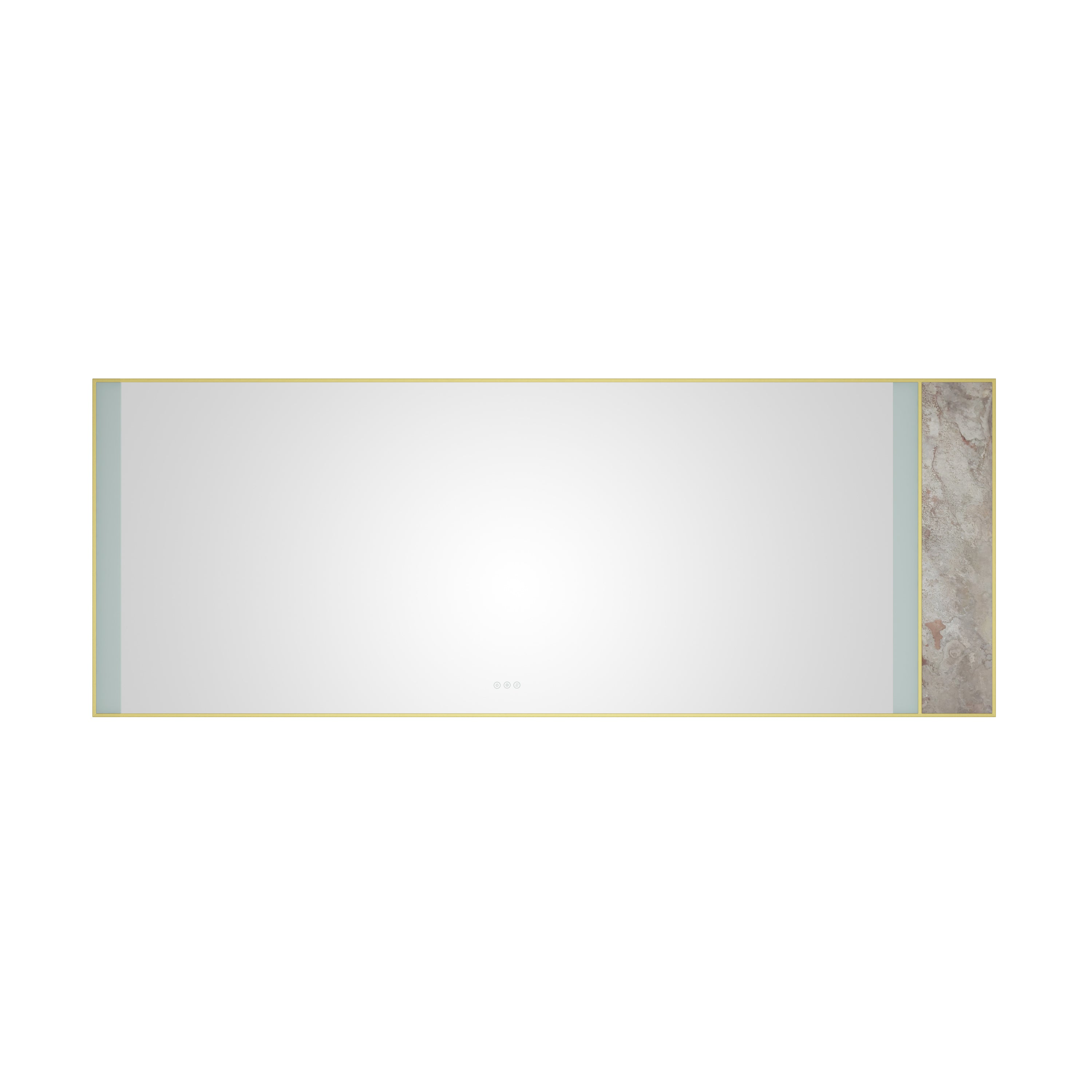 96x 36Inch LED Mirror Bathroom Vanity Mirror with Back Light, Wall Mount Anti-Fog Memory Large Adjustable Vanity Mirror
Natural stone decoration decoration follows LED changes