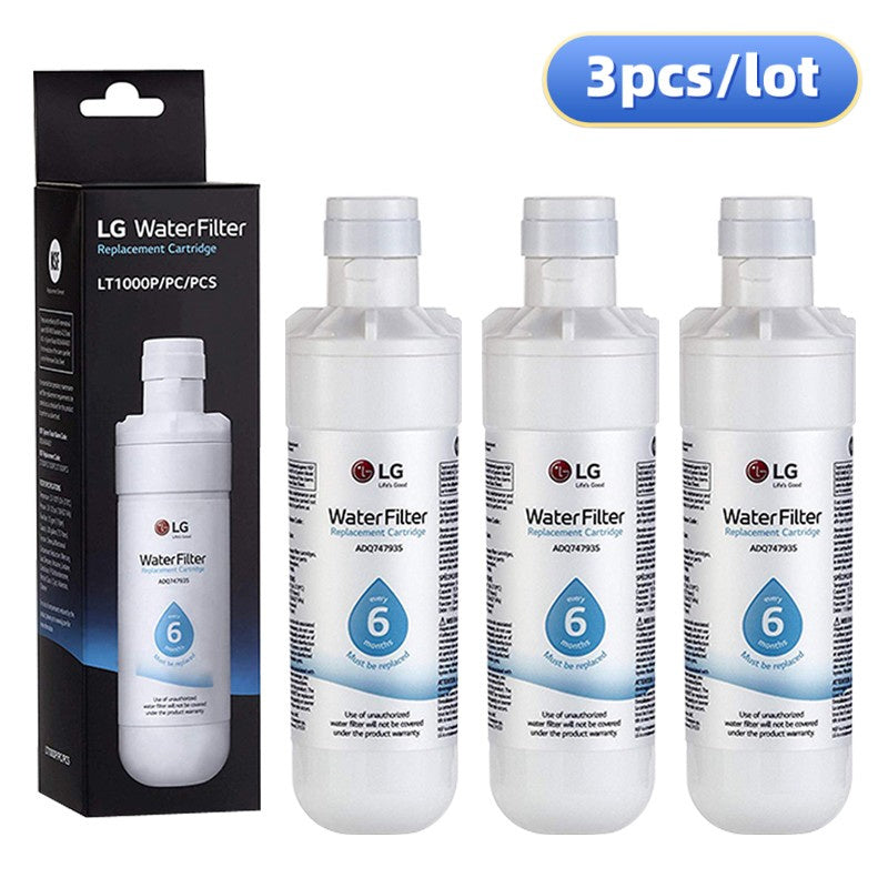 LG LT1000P - 6 Month / 200 Gallon Capacity Replacement Refrigerator Water Filter (NSF42, NSF53, and NSF401) ADQ74793501, ADQ75795105, or AGF80300704 , White