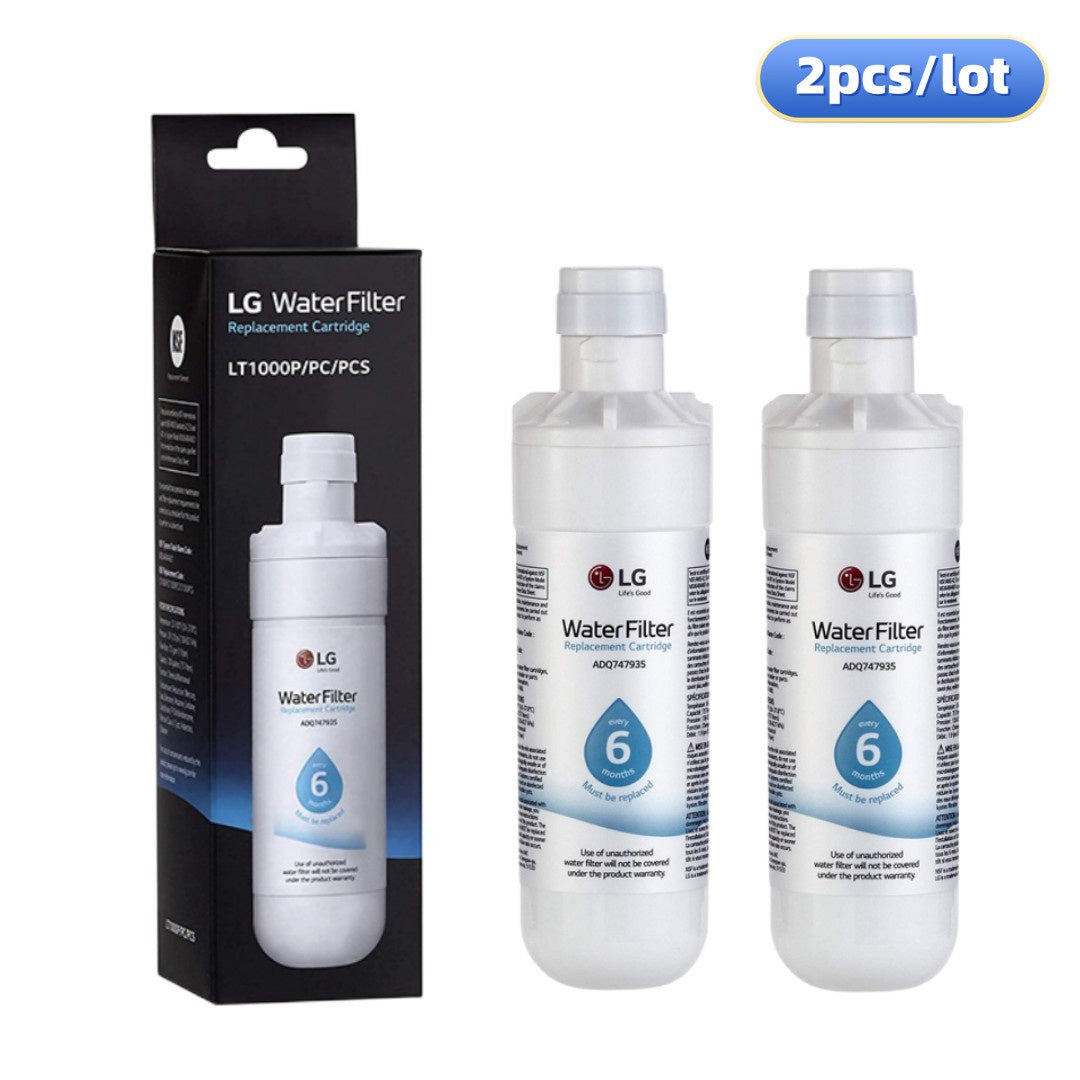 LG LT1000P - 6 Month / 200 Gallon Capacity Replacement Refrigerator Water Filter (NSF42, NSF53, and NSF401) ADQ74793501, ADQ75795105, or AGF80300704 , White