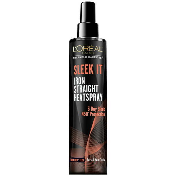 L'Oreal Paris SLEEK IT Iron Straight Hairspray, 5.7 fl oz