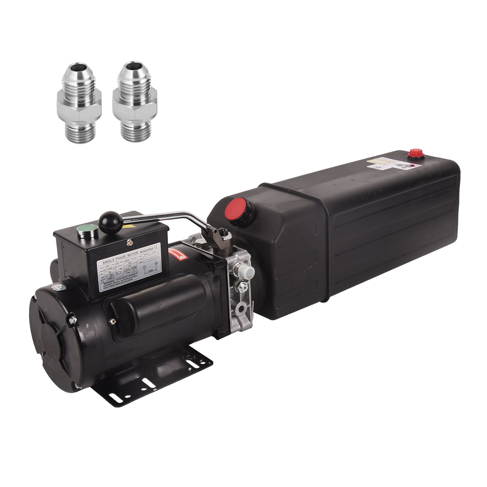 3.7 Gallon Hydraulic Power Unit 2950 PSI 3 HP Hydraulic Pump for 2 and 4 Post Lifts Car Lifting