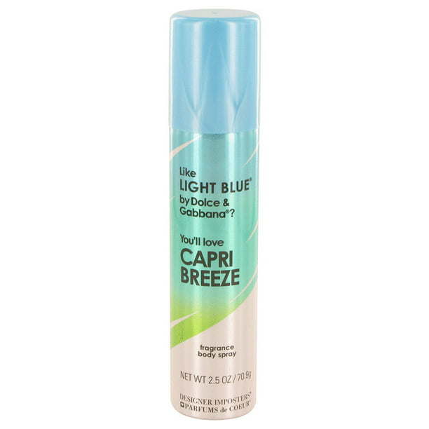 Designer Imposters Capri Breeze Fragrance Body Spray, 2.5 oz.