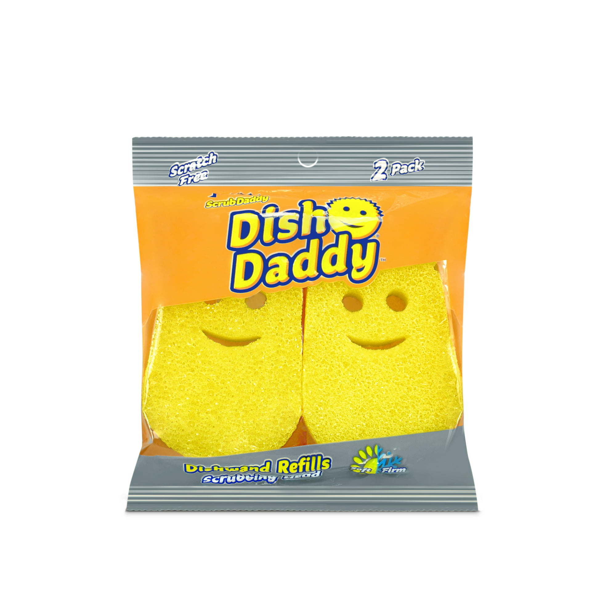 Scrub Daddy Dish Daddy Refill 2 Sponge Pack