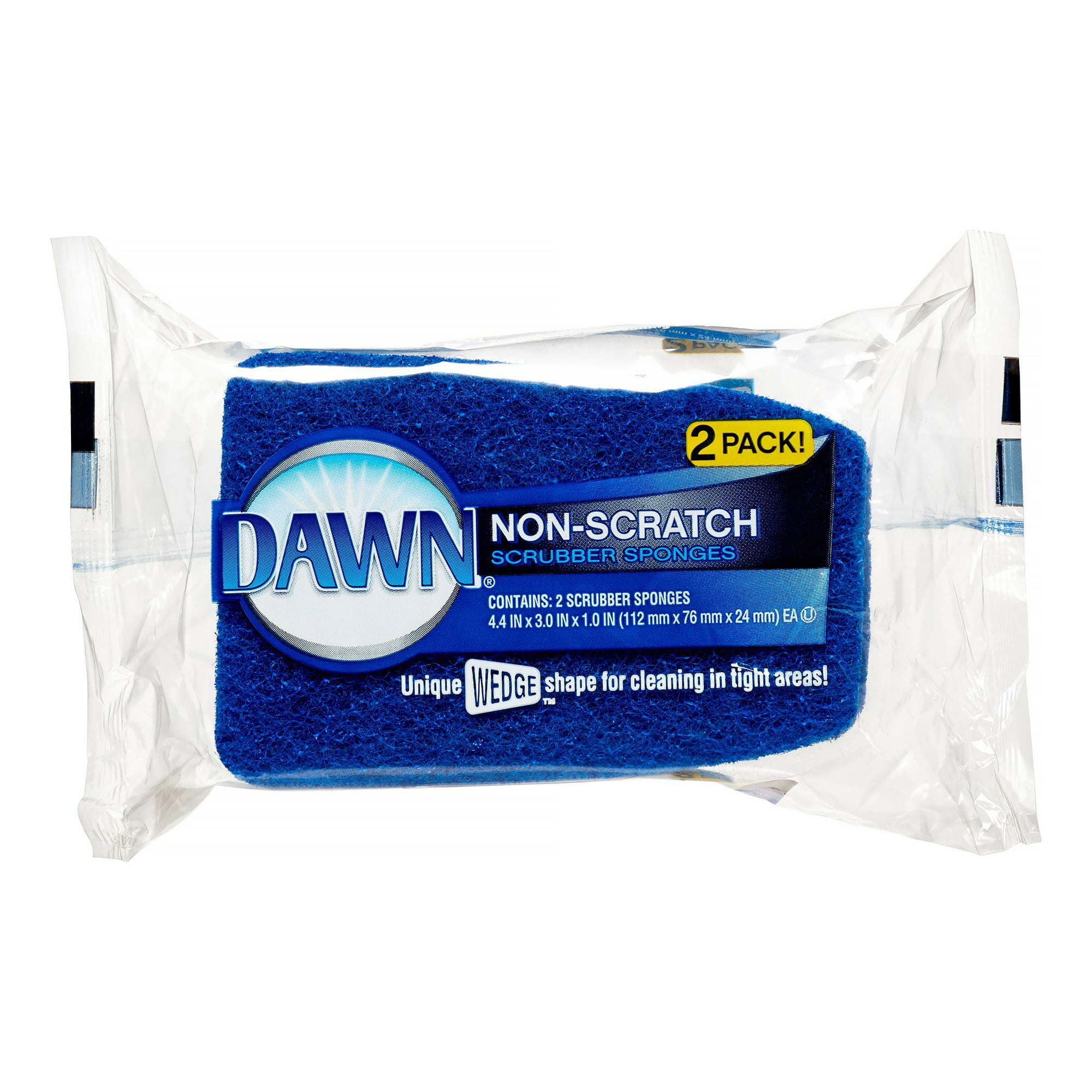 Dawn Non Scratch Scrubber Sponge, 2 Ct