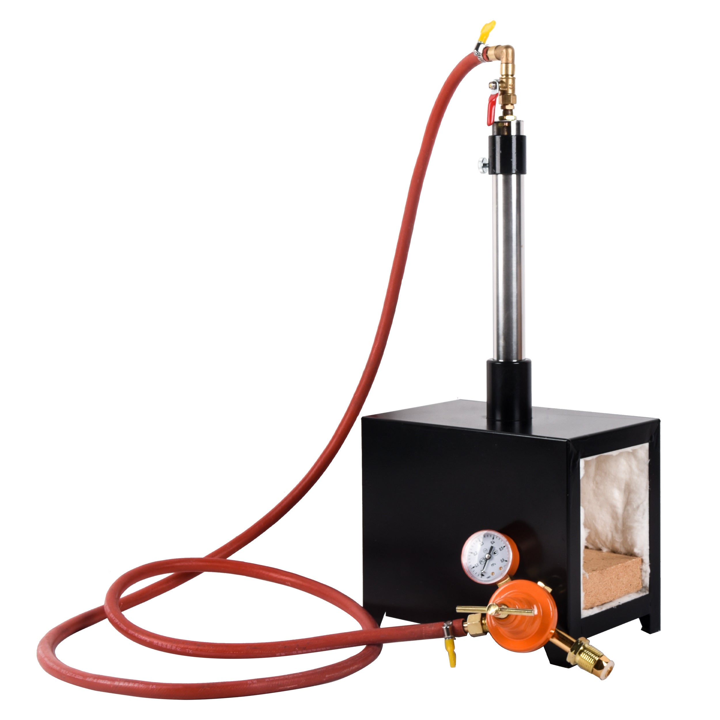Propane Forge Propane Knife Forge Single Burner Large Capacity Farriers Furnace Square Propane Burner Forge