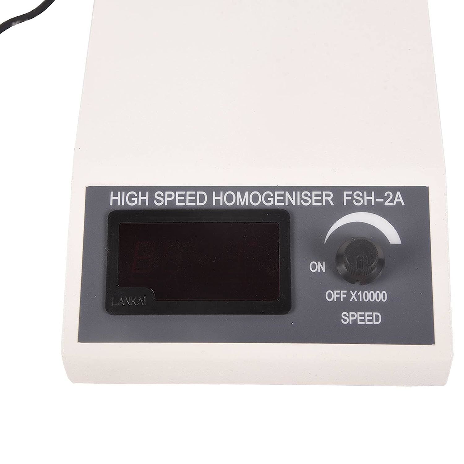 110V High Speed Homogenizer 8000-20000rpm Adjustable Laboratory Homogonizer w/ 2 Working Heads FSH-2A Mini Homogenizer for Animal & Plant Cell Researc