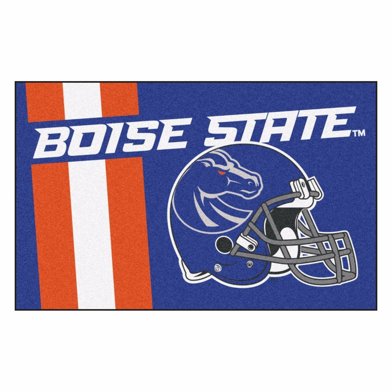 Boise State Uniform Inspired Starter Rug 19"x30"