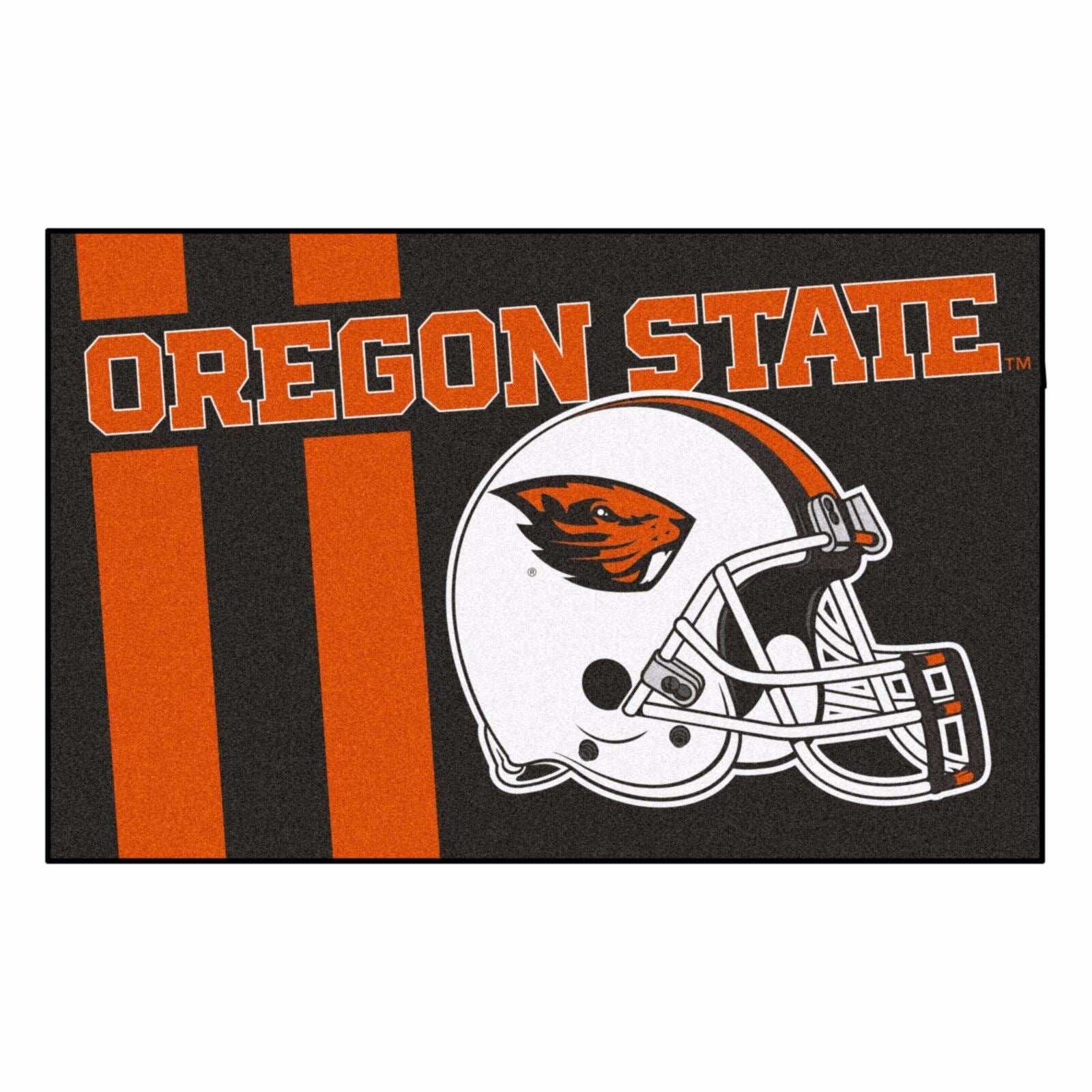 Oregon State Uniform Inspired Starter Rug 19"x30"