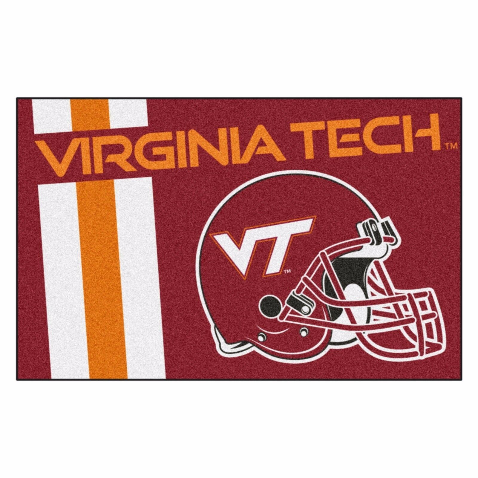 Virginia Tech Uniform Inspired Starter Rug 19"x30"