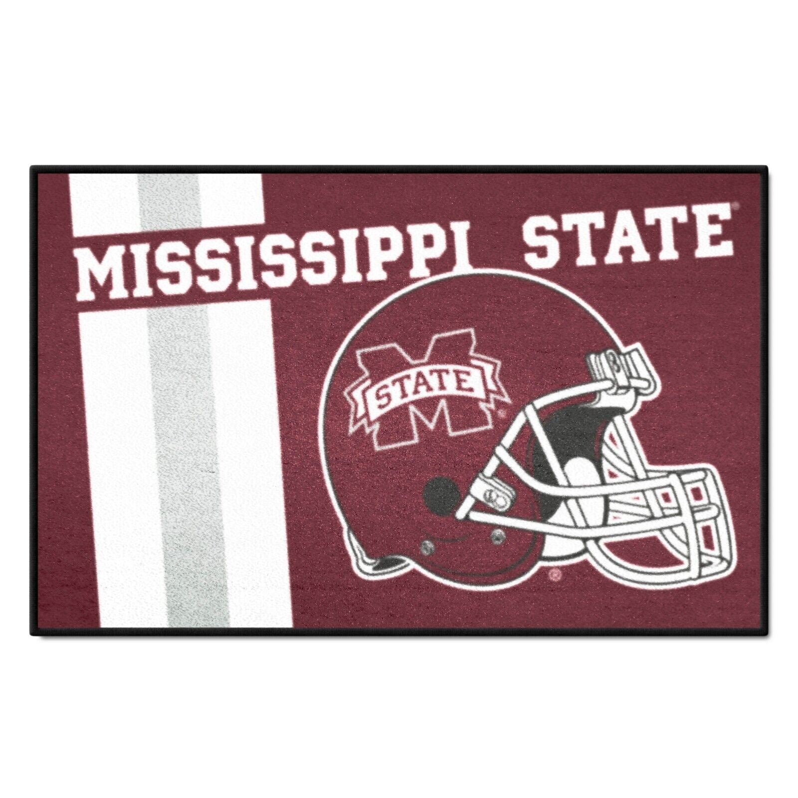 Mississippi State Uniform Inspired Starter Rug 19"x30"