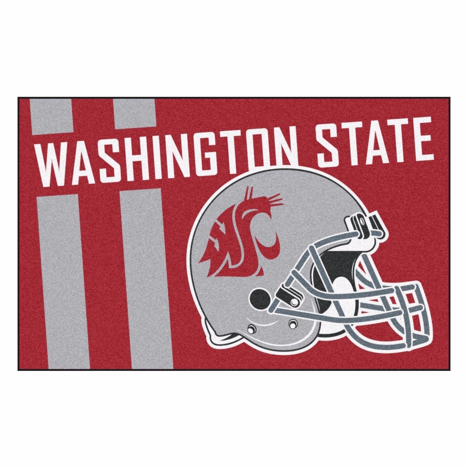 Washington State Uniform Inspired Starter Rug 19"x30"