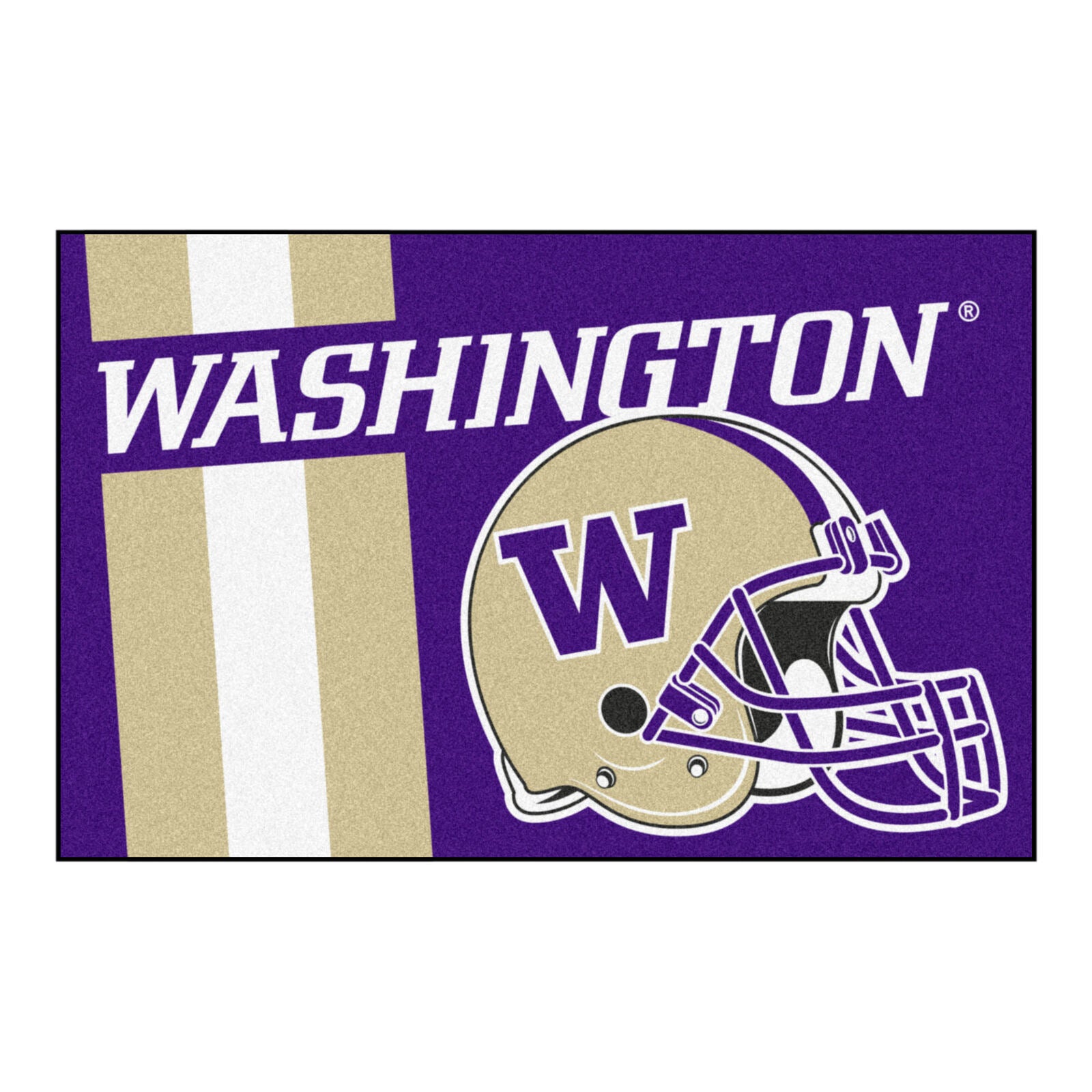 Washington Uniform Inspired Starter Rug 19"x30"