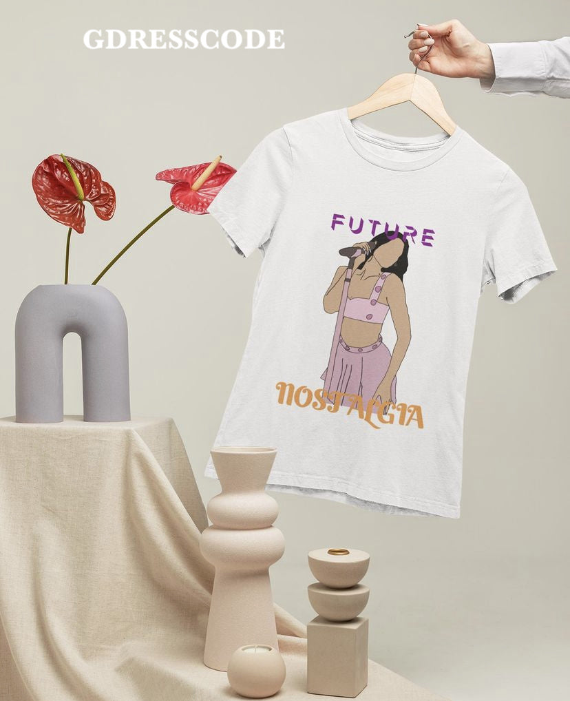 FUTURE  NOSTALGIA t-shirt , DUA LIPA T-shirt , Vintage style tshirt