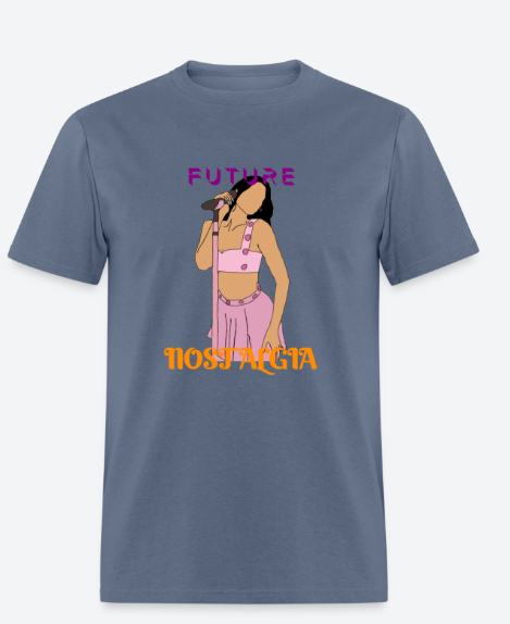 FUTURE  NOSTALGIA t-shirt , DUA LIPA T-shirt , Vintage style tshirt