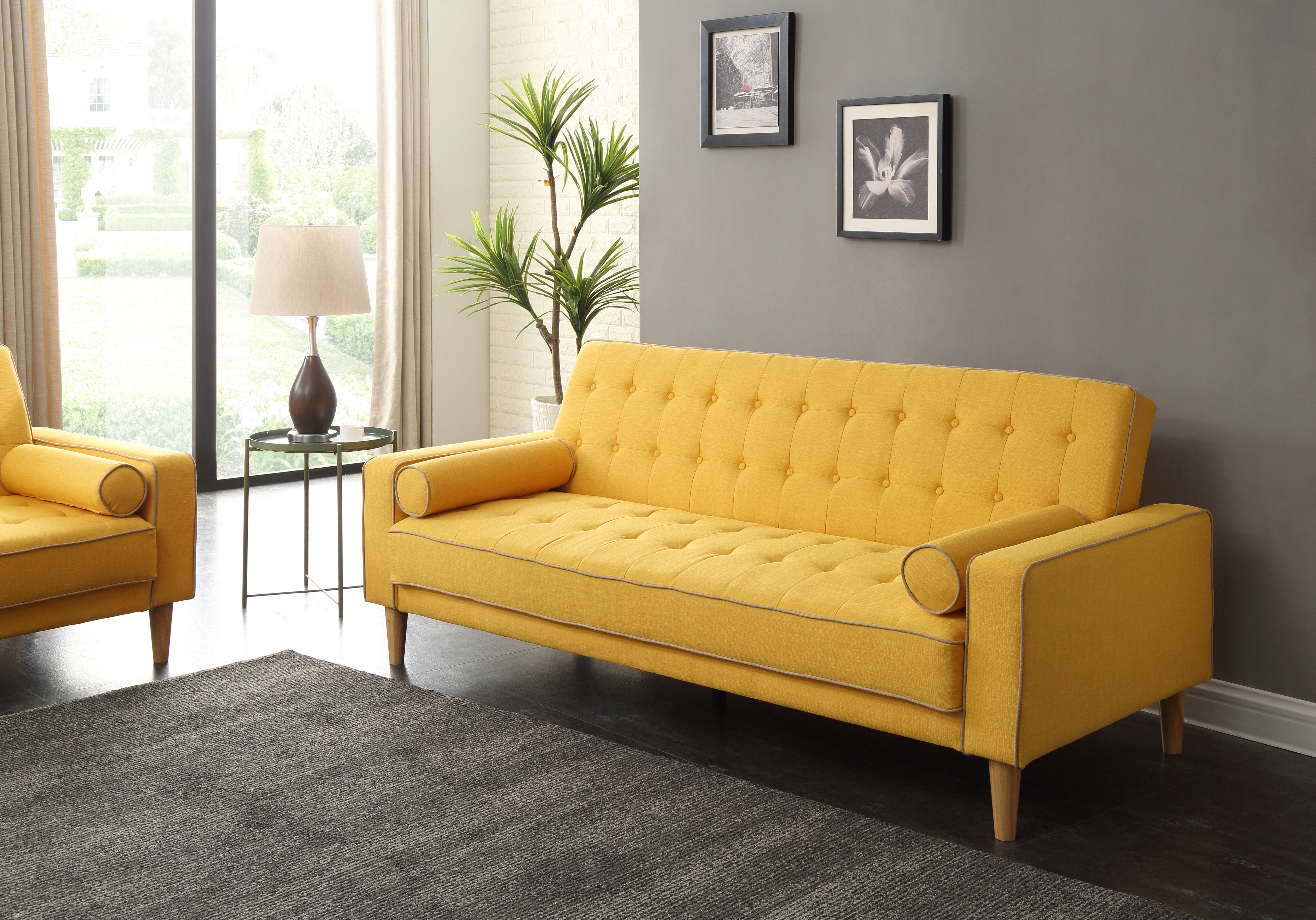 Glory Furniture Andrews G834A-S Sofa Bed , YELLOW