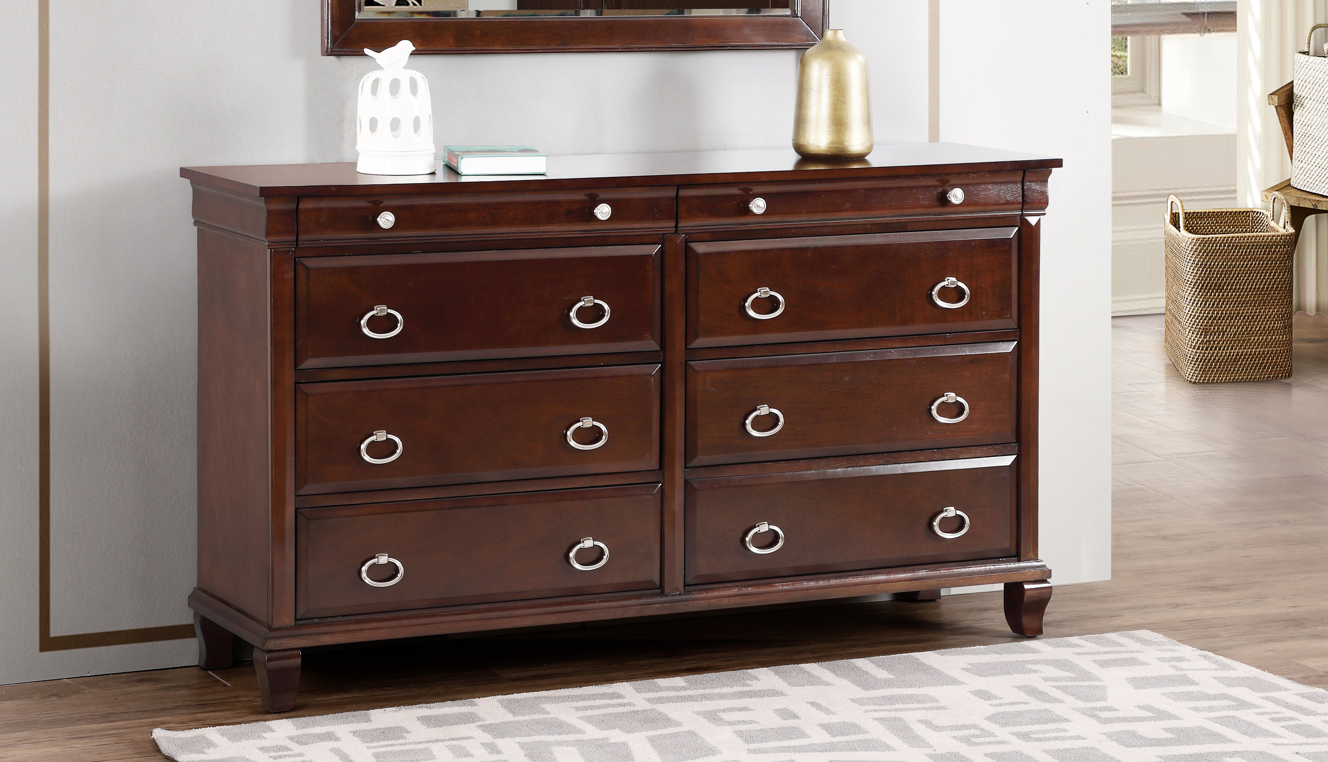 Glory Furniture Triton G9000-D Dresser , Cappuccino