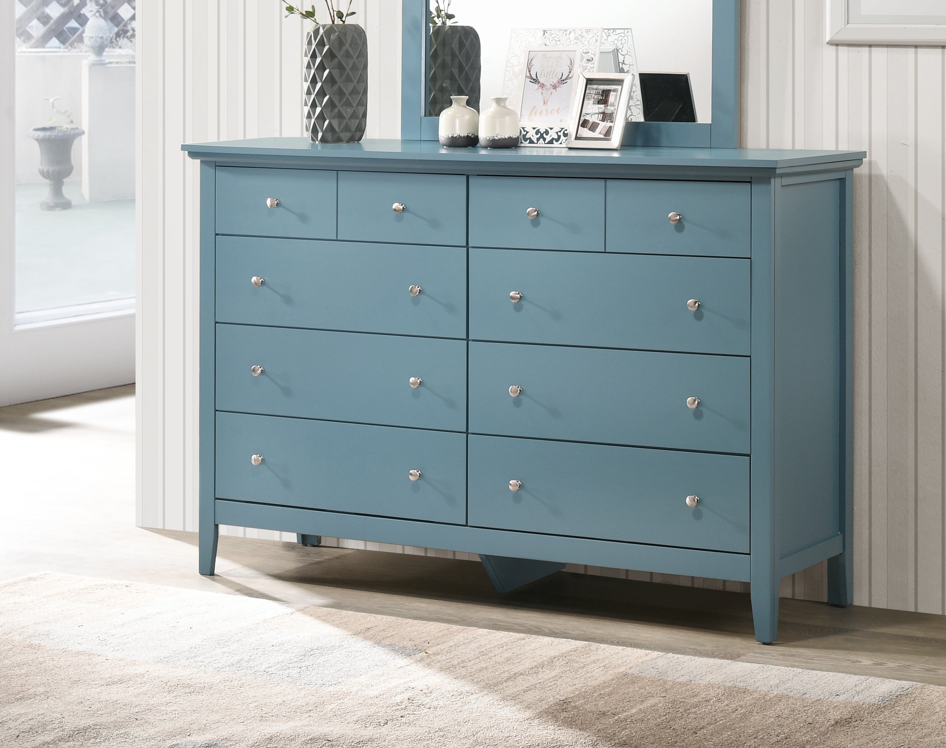 Glory Furniture Hammond G5480-D Dresser , Teal