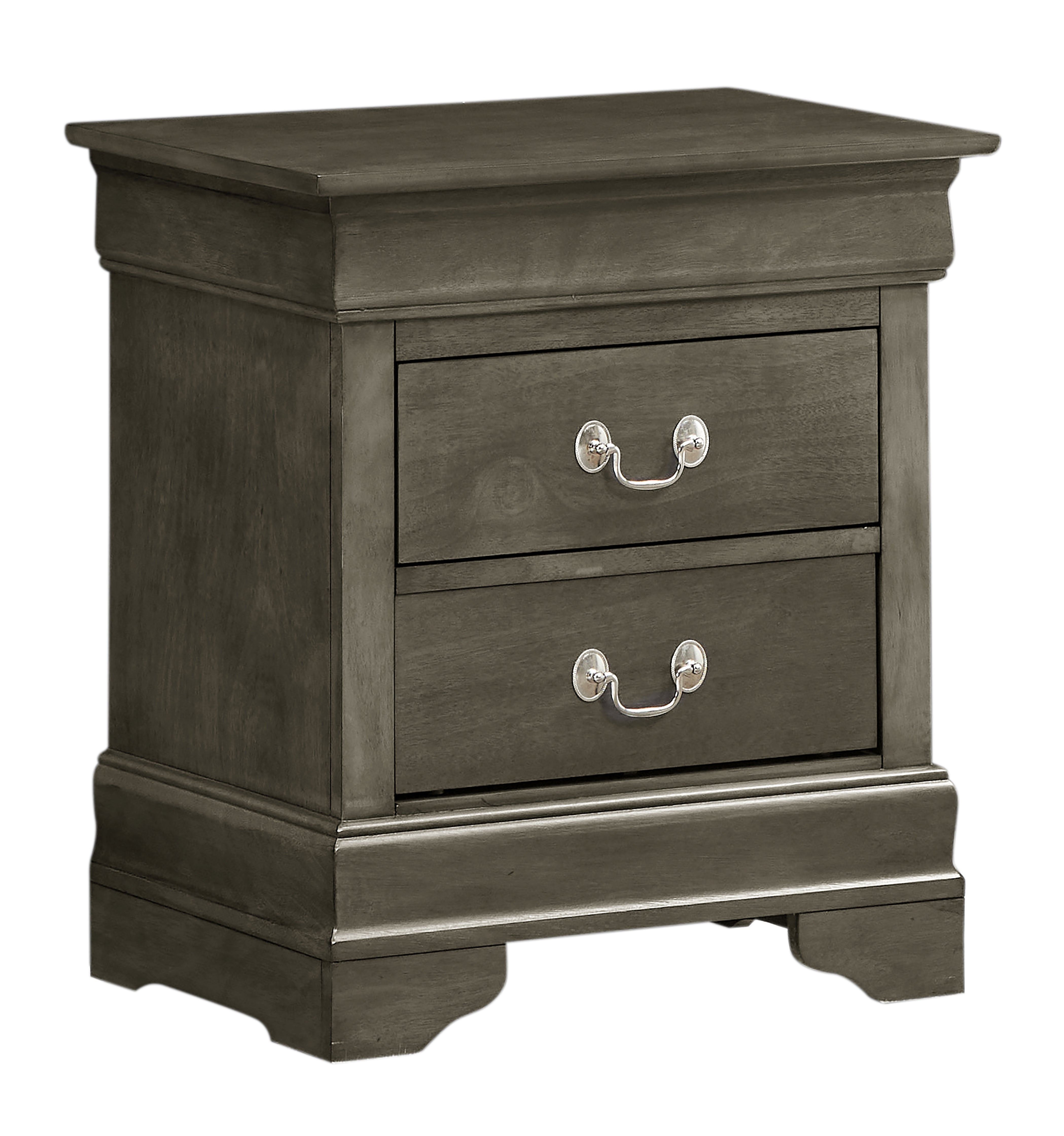 Glory Furniture Louis Phillipe G3105-N Nightstand , Gray