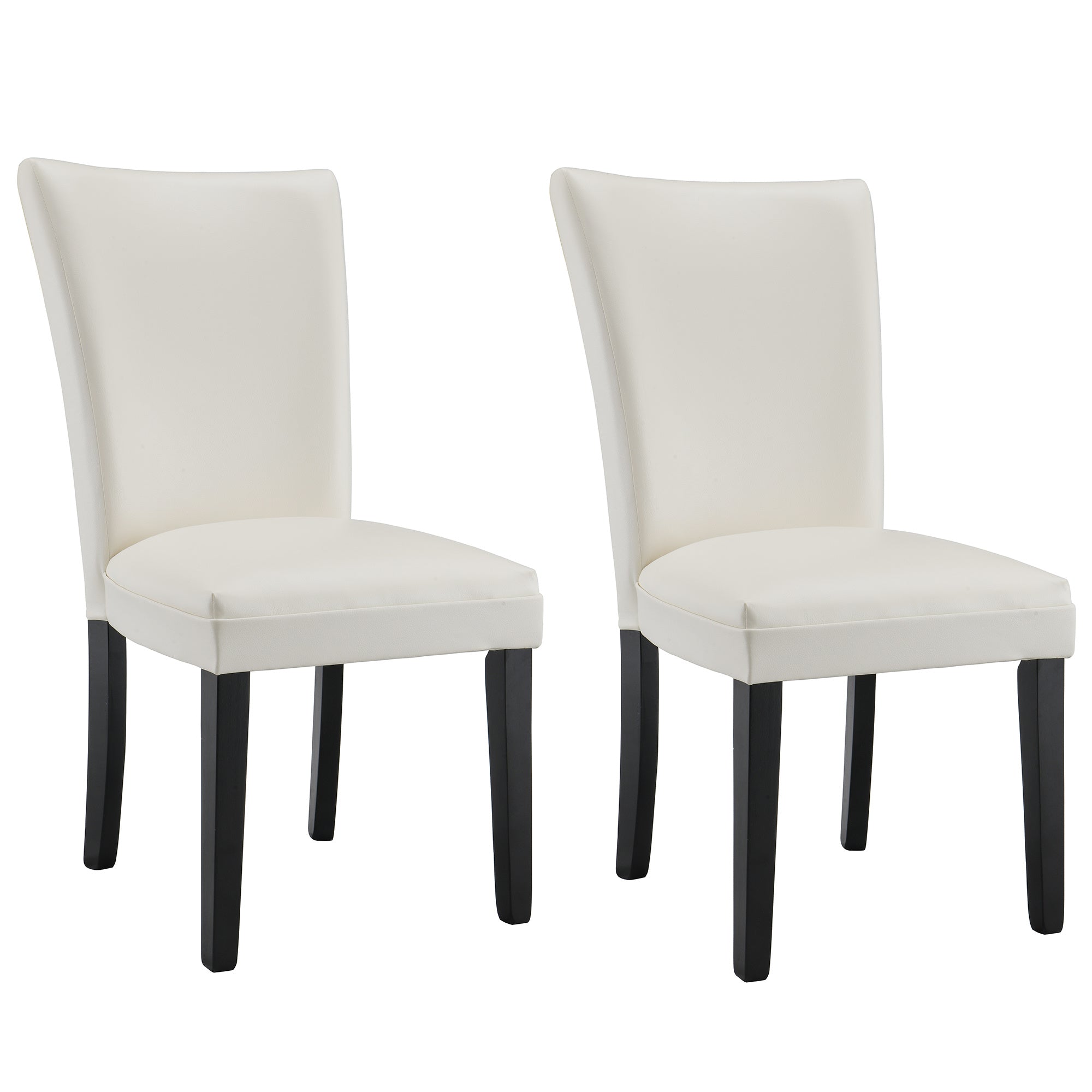 Dining chair (white breathing leather)