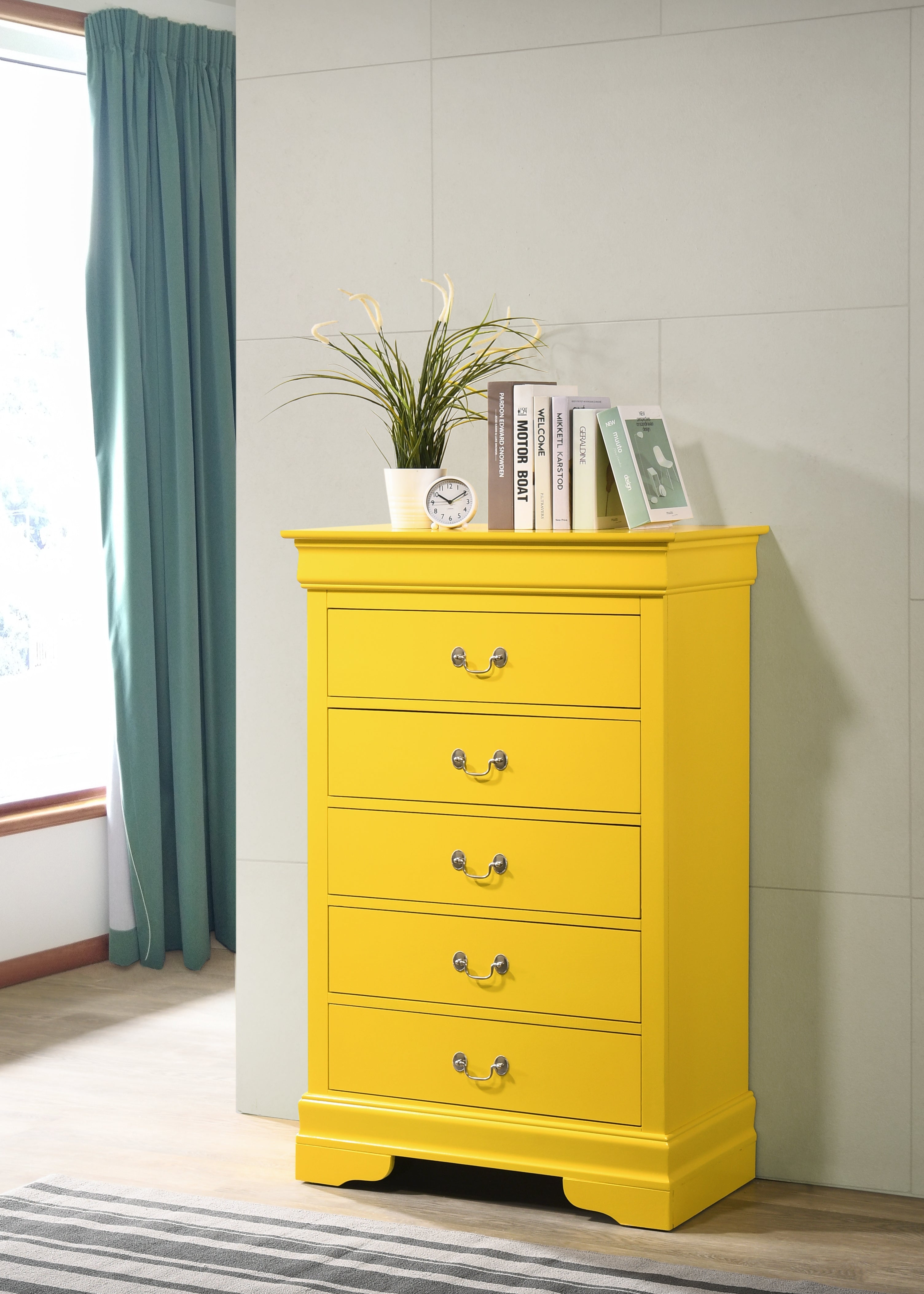 Glory Furniture LouisPhillipe G02102-CH Chest , Yellow