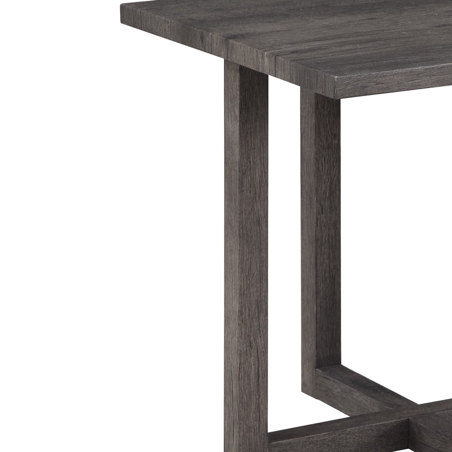 Moseberg Rustic Wood End Table