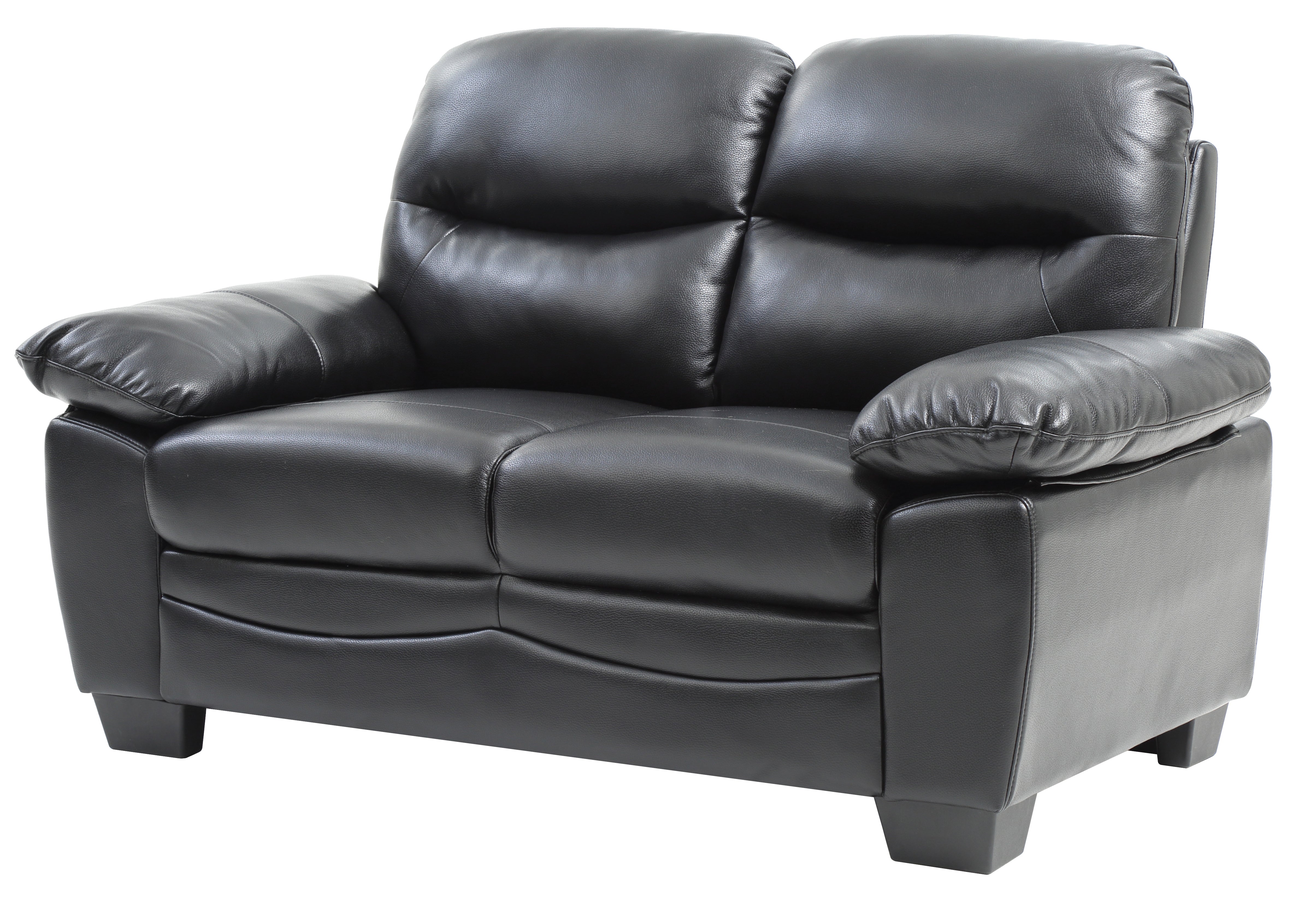 Glory Furniture Marta G677-L Loveseat , BLACK