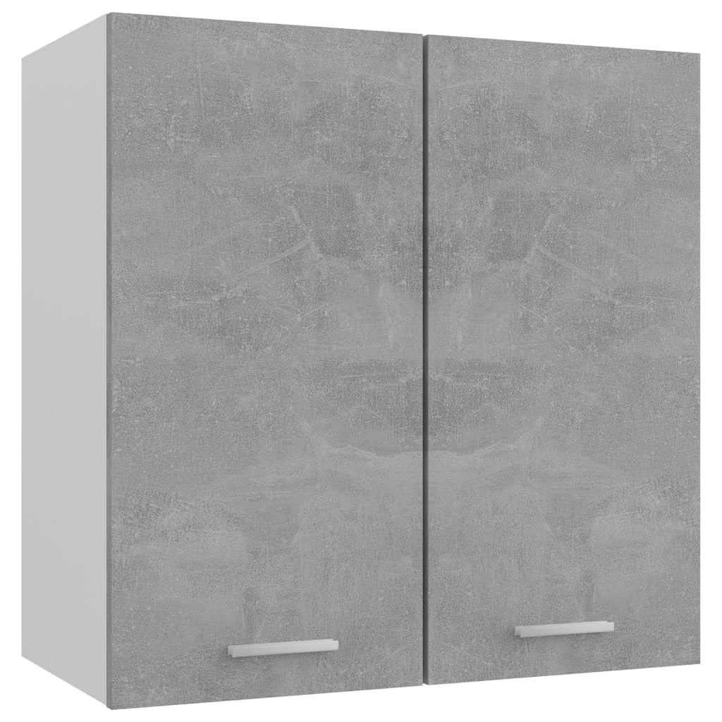 Hanging Cabinet Concrete Gray 23.6"x12.2"x23.6" Engineered Wood