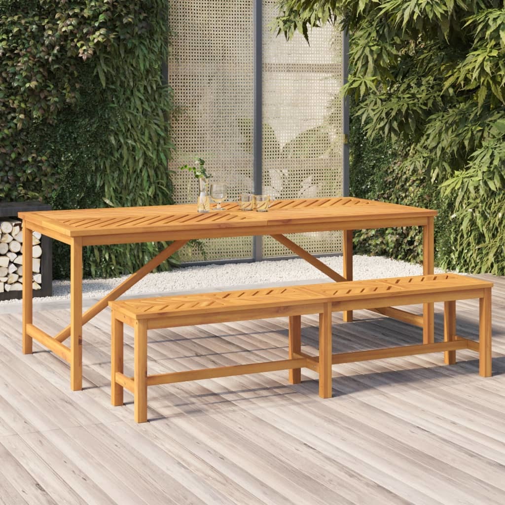 Patio Bench 70.9" Solid Wood Acacia