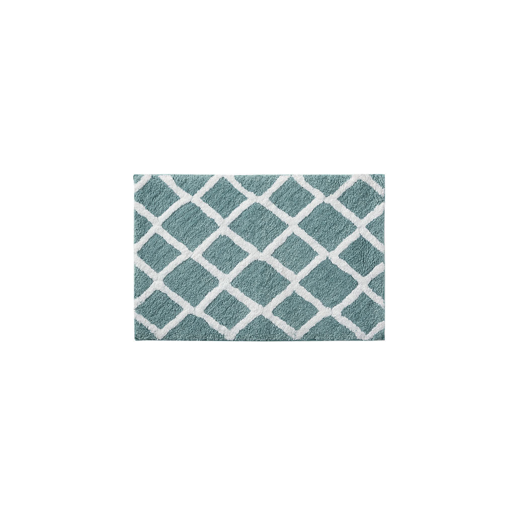 Reversible High Pile Tufted Microfiber Bath Rug